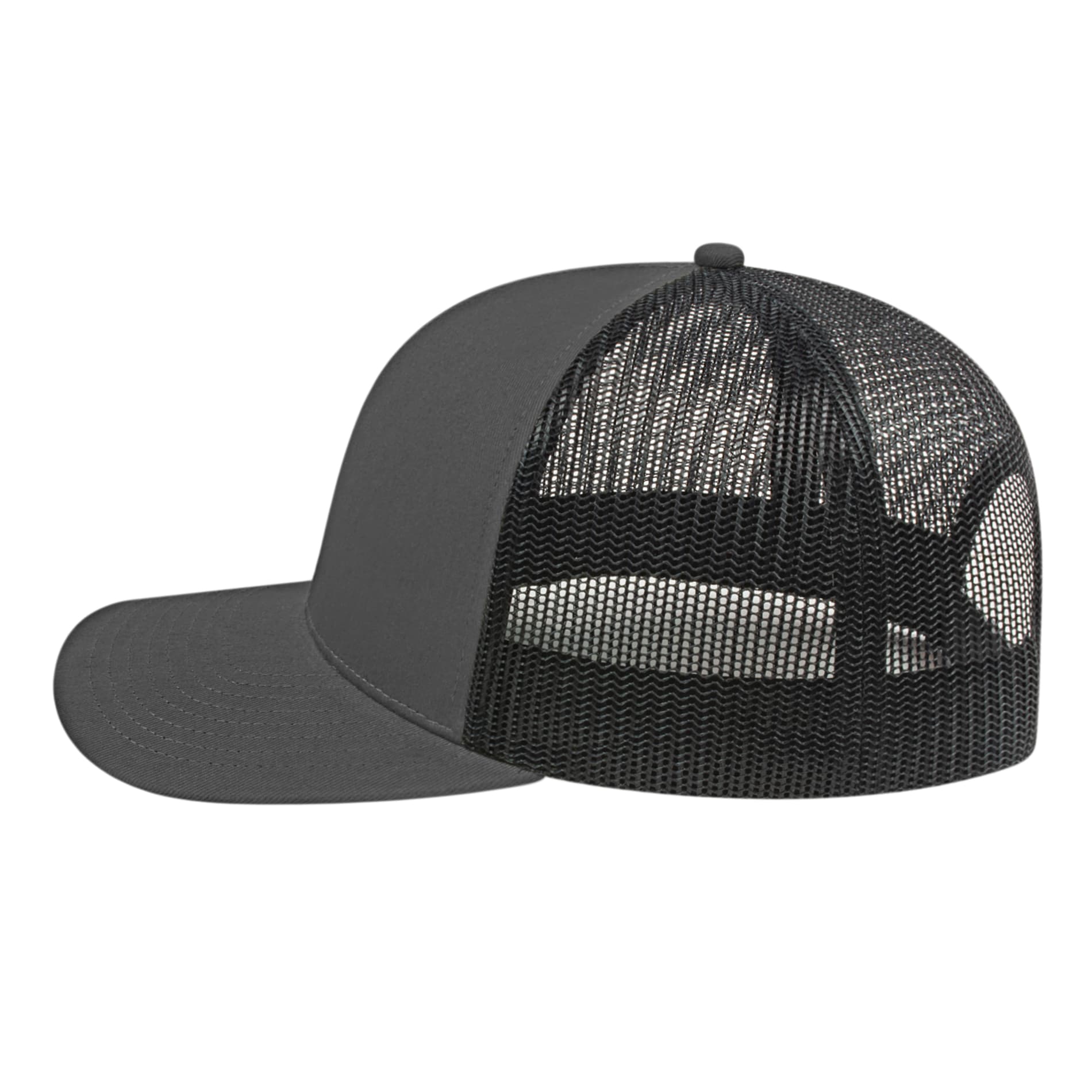 Cap America Poly/Cotton Trucker Mesh Back Cap 582