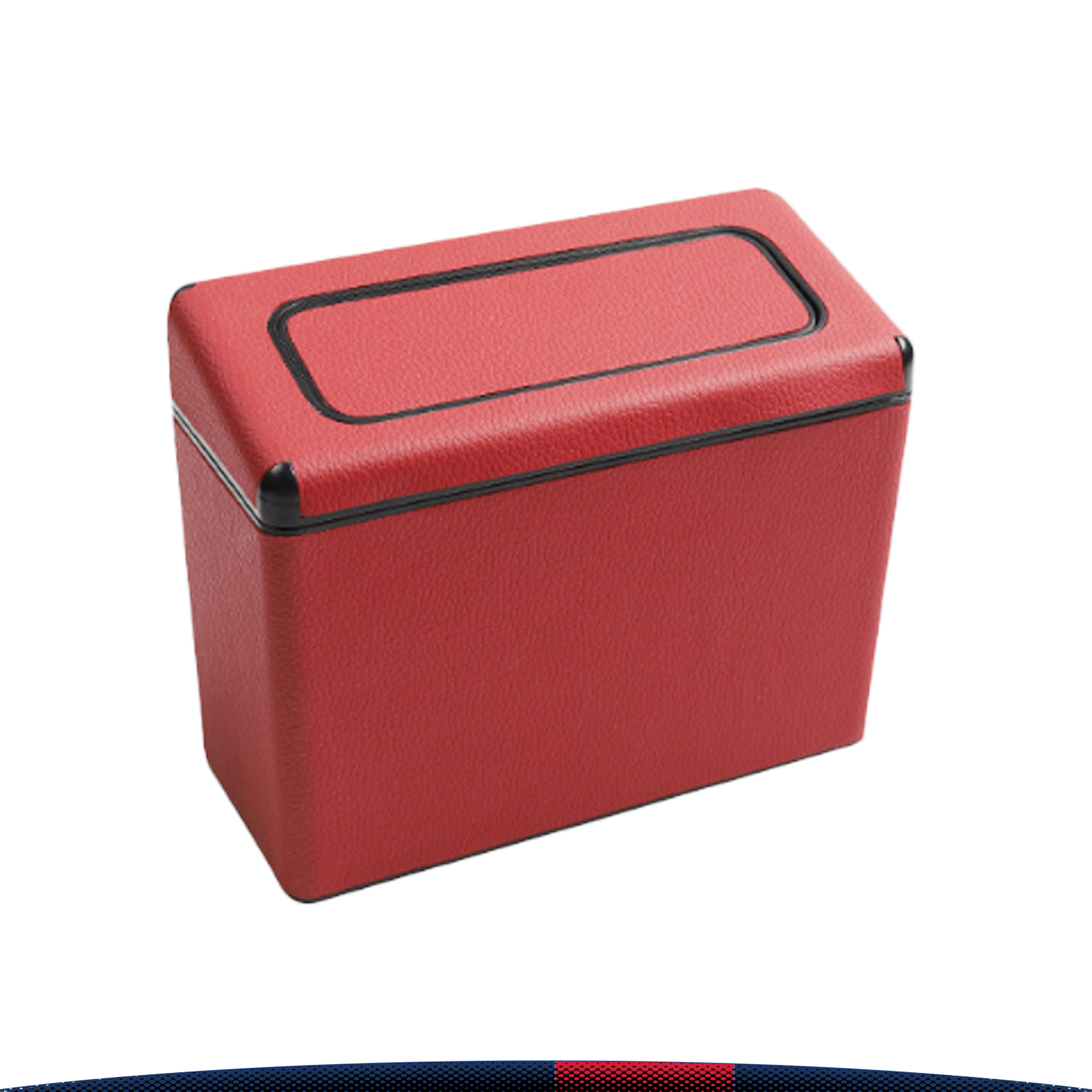 Leather Trash Can 3