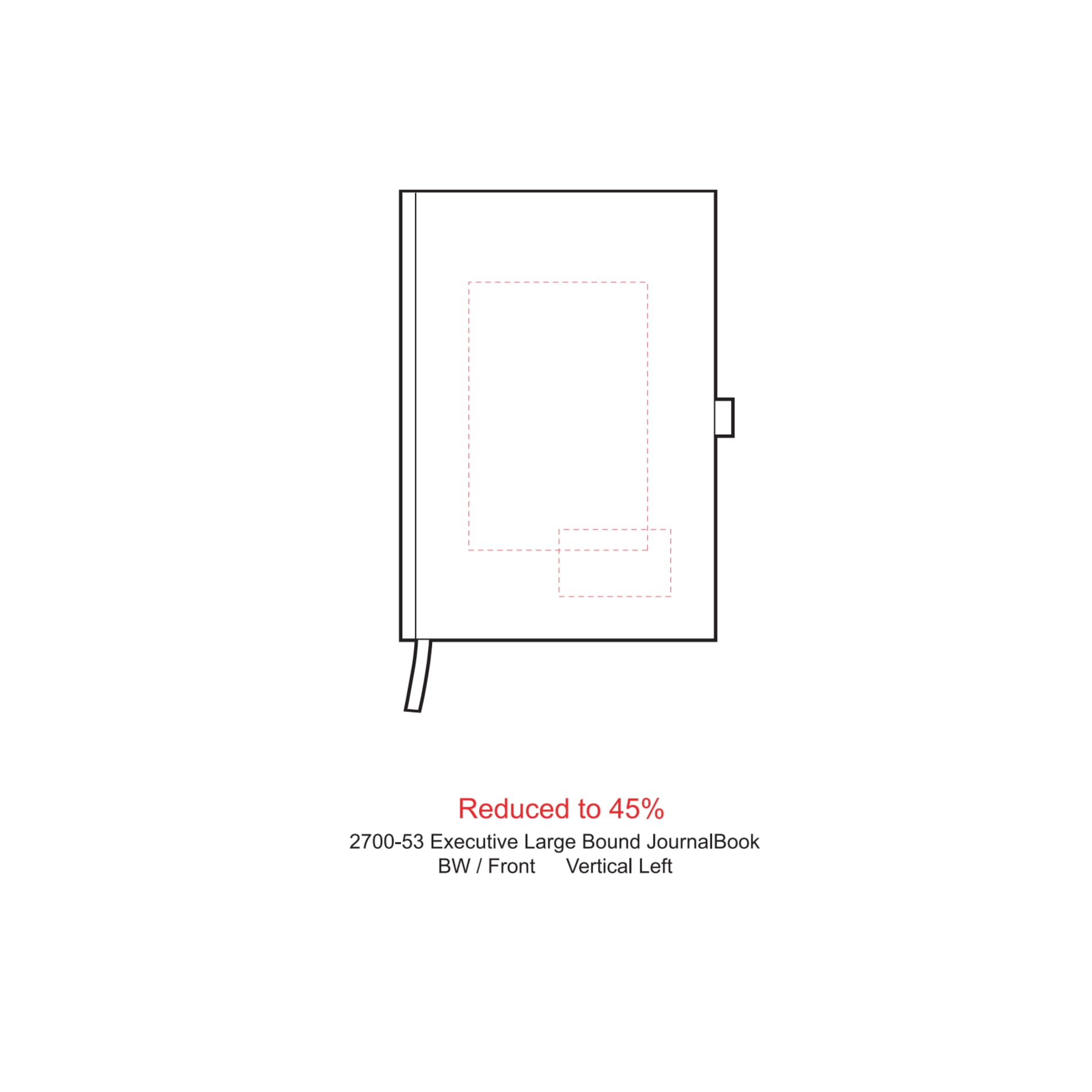 FSC® Mix 7" x 10" Executive Large Bound Journal 4