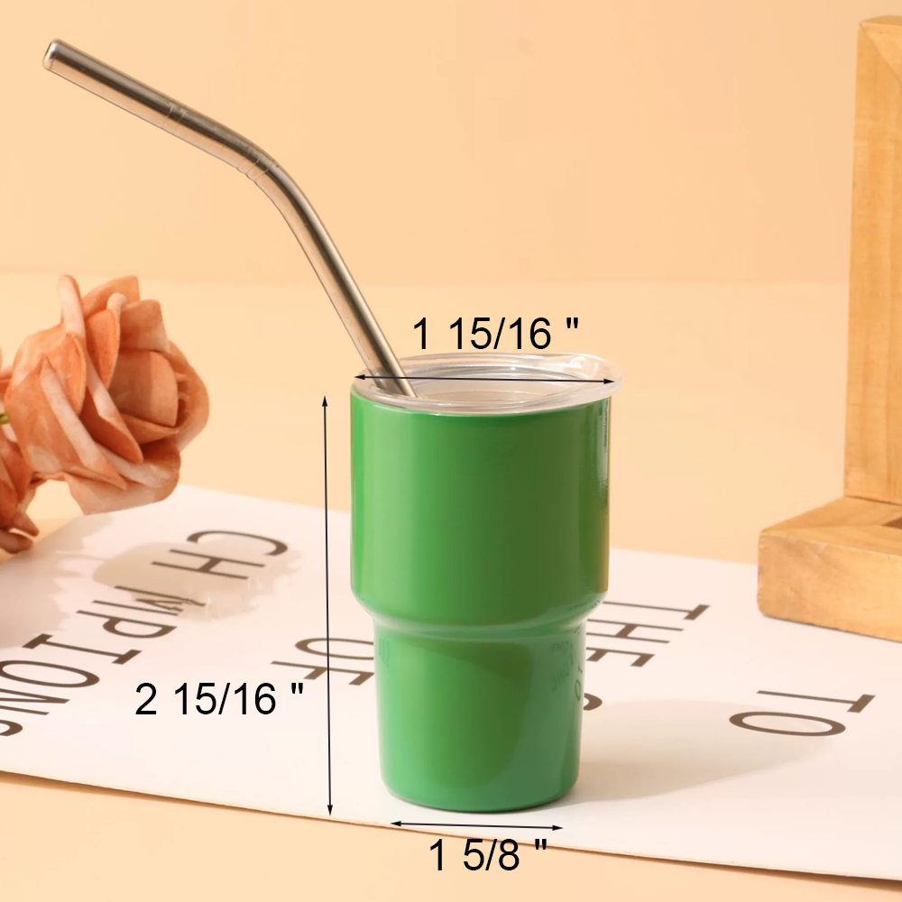 Small Tumblers with Lids and Straws 4