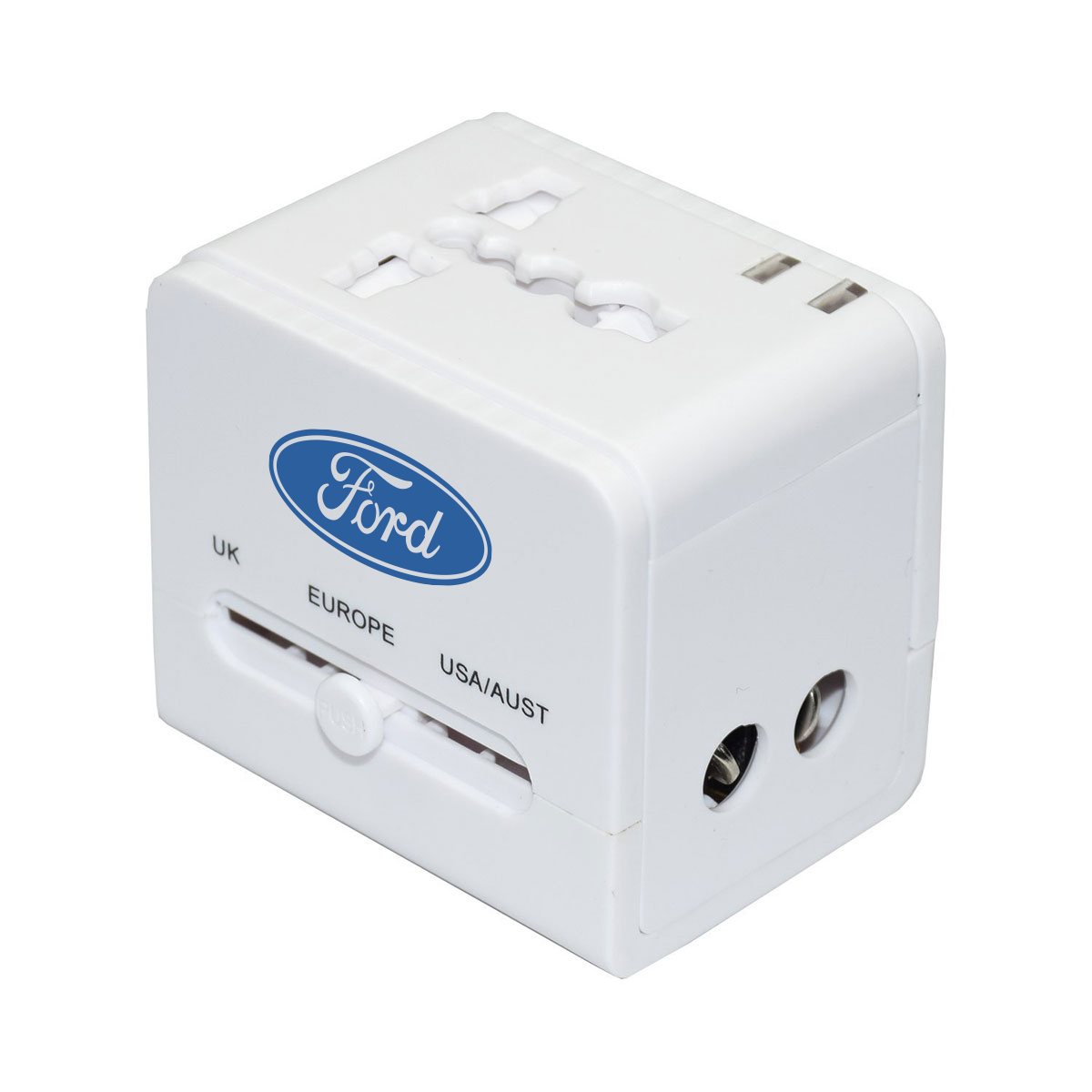 Universal International Travel AC Adapter W/USB Port 11