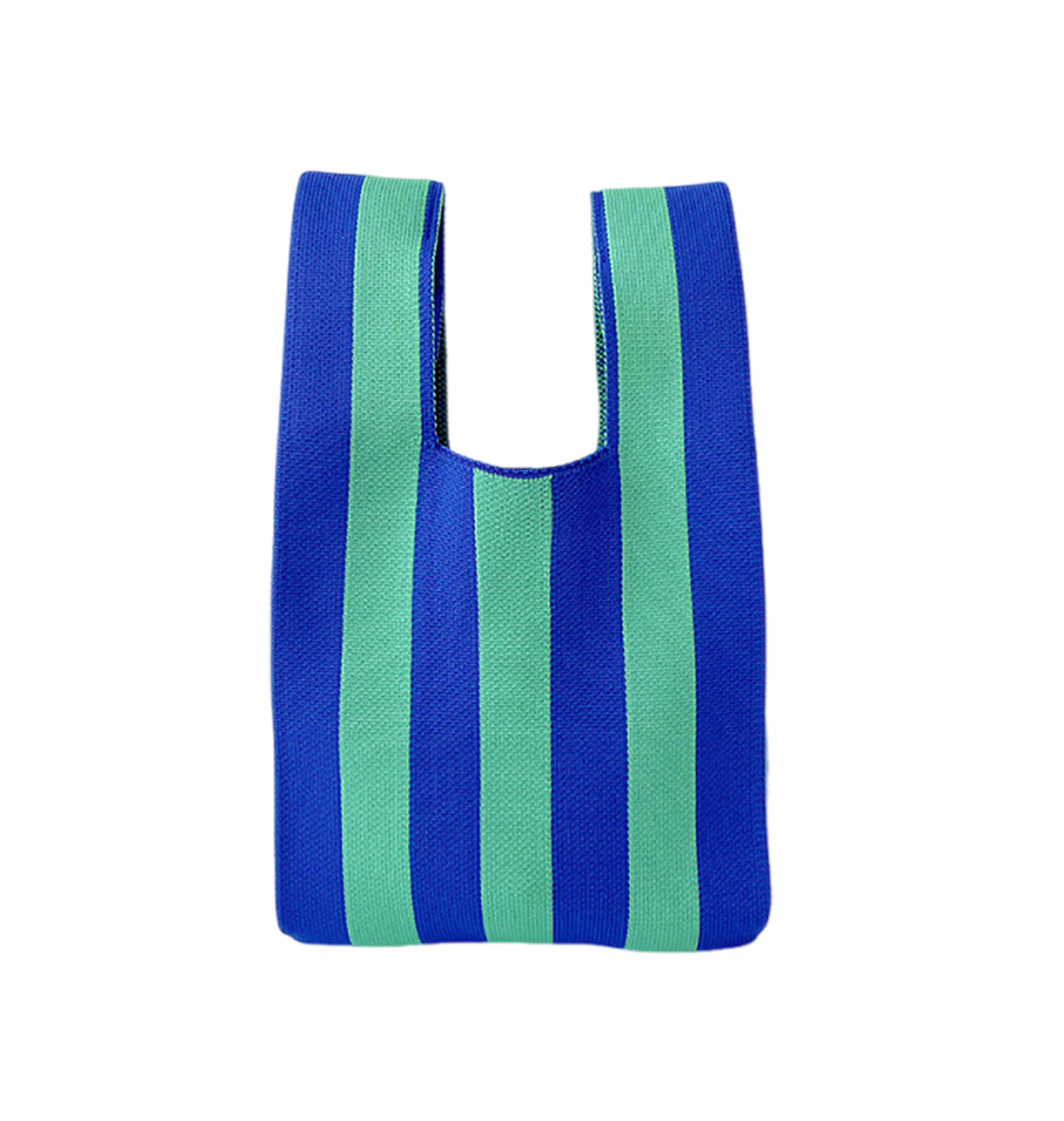 Lightweight Durable Versatile Striped Woven Handbag 3