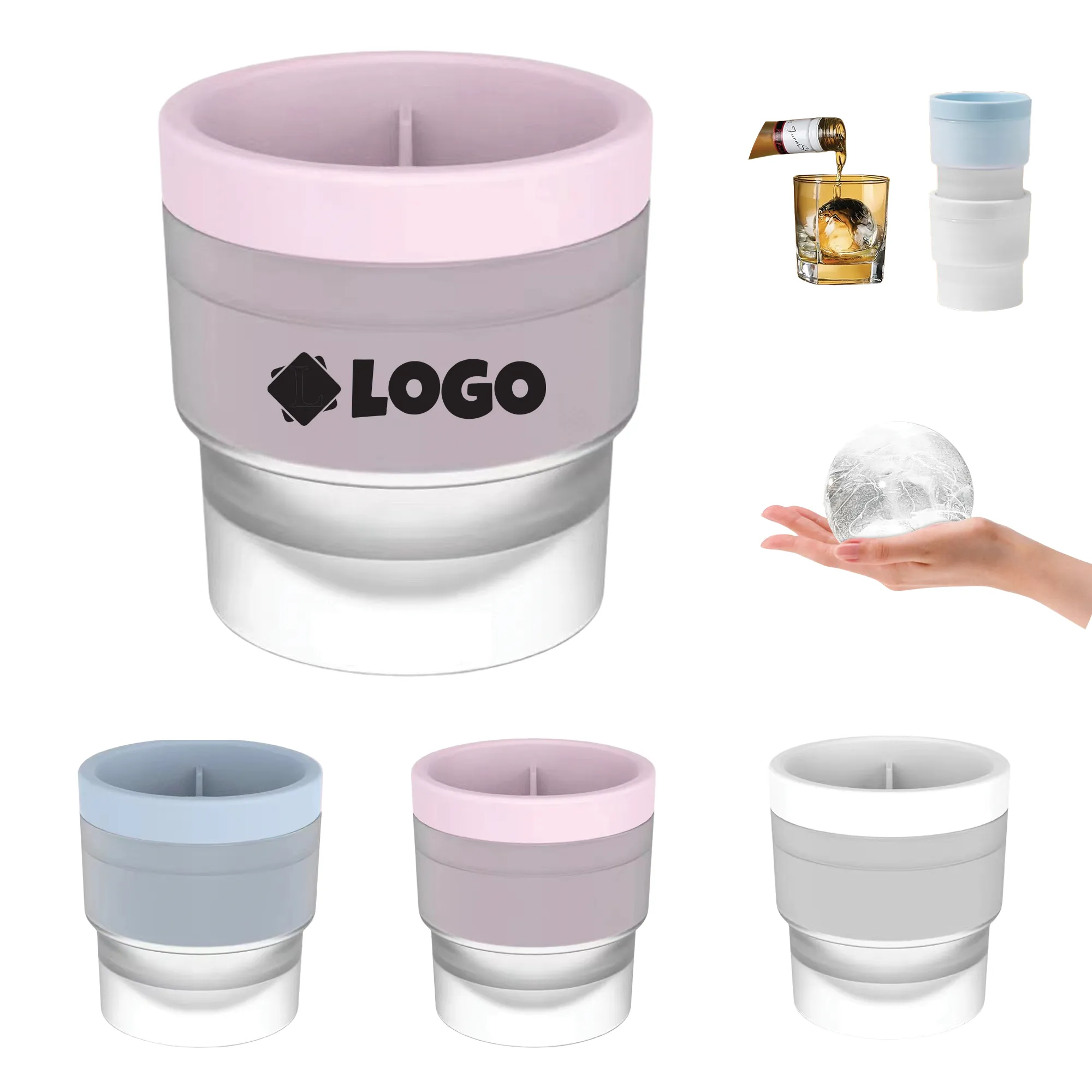 Whiskey Round Ice Sphere Maker