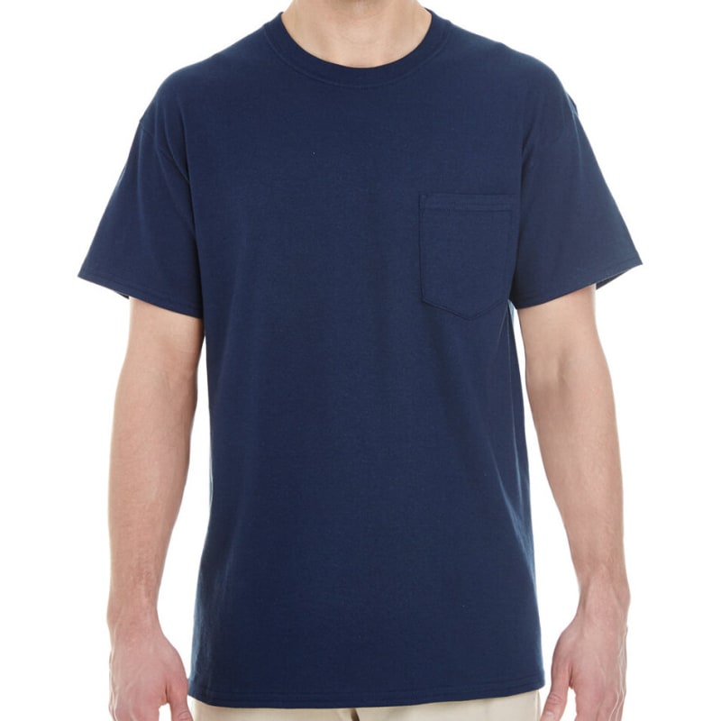 Gildan Unisex Heavy Cotton Pocket T-Shirt 14