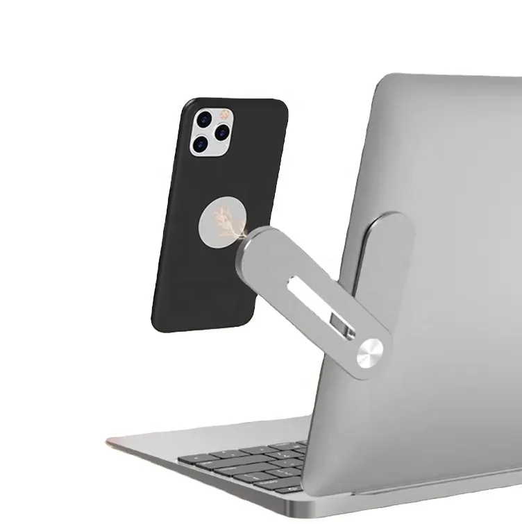 Magnetic Laptop Extension Phone Holder 2