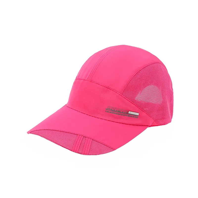 Quick Drying Baseball Cap Mesh Sun Hats 6