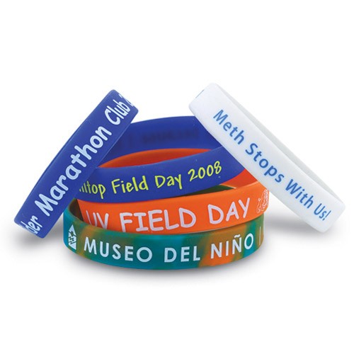 Silkscreen Silicone Bracelet 1