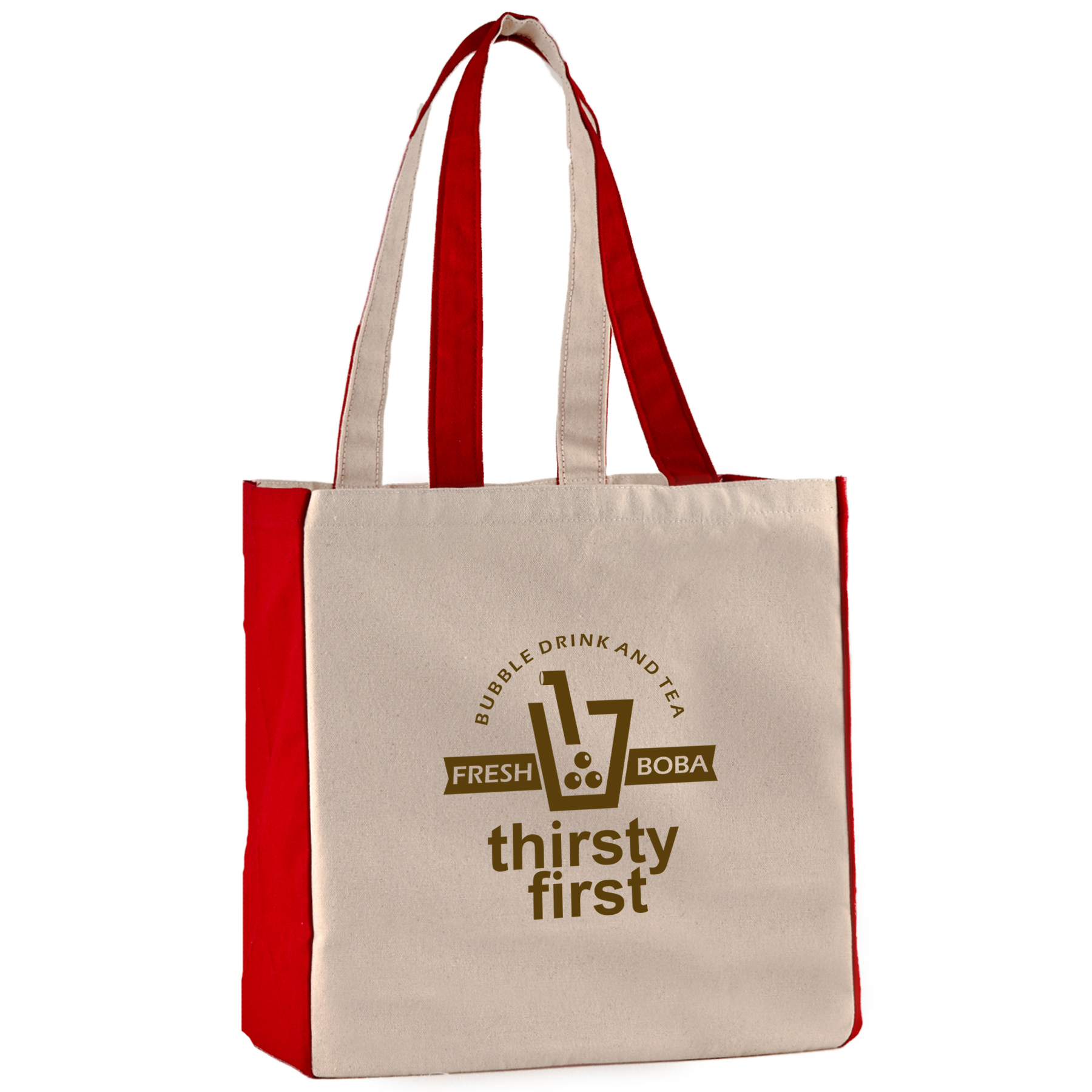 10 Oz. Eugene Cotton Canvas Tote Bag 3