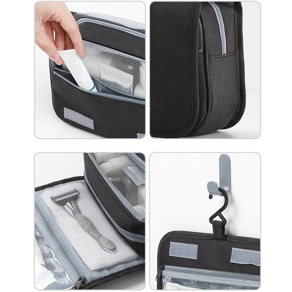 Hanging Travel Toiletry Bag & Makeup Cosmetic Organizer 9