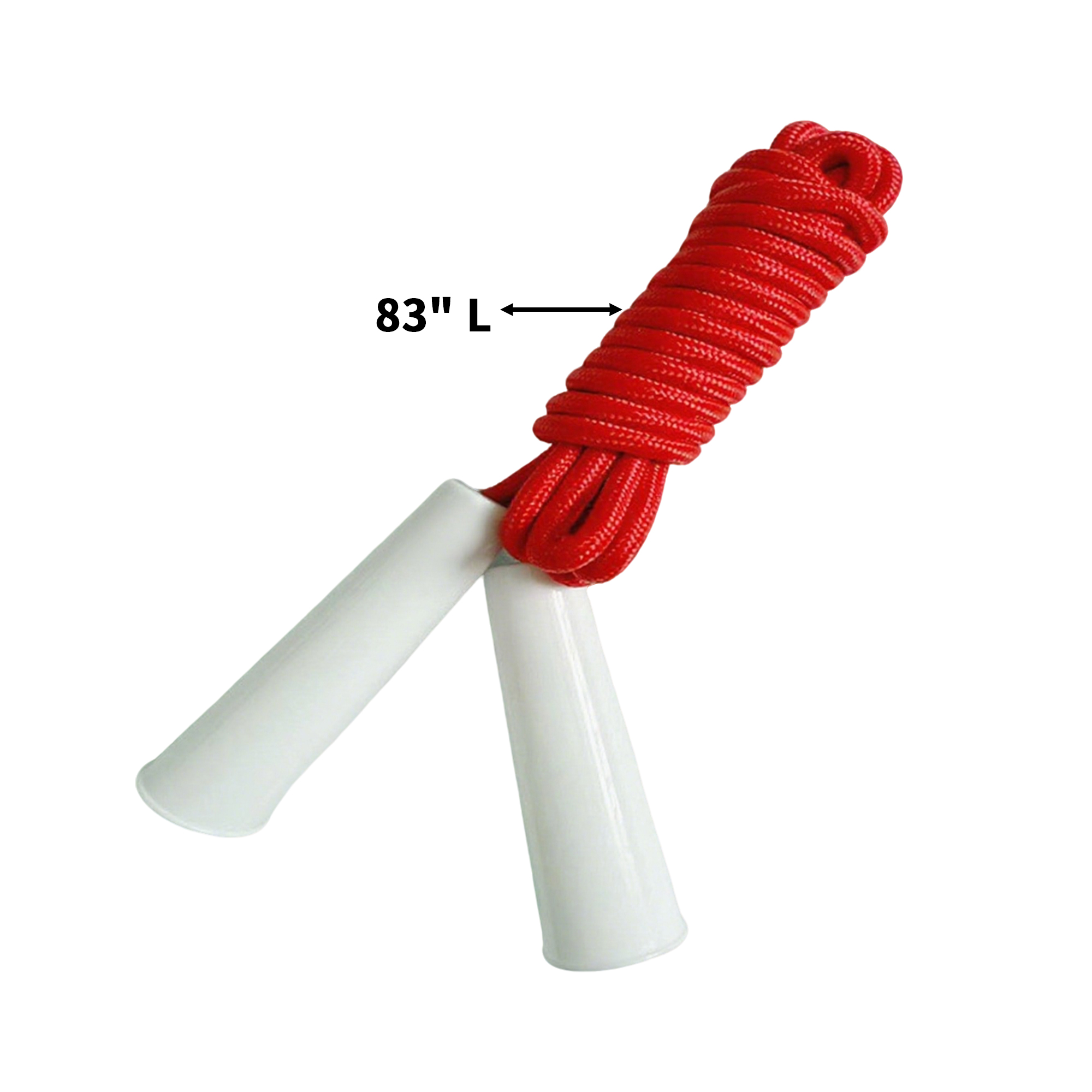 Adjustable Nylon Jump Rope 83" Length With Comfort Handle 3
