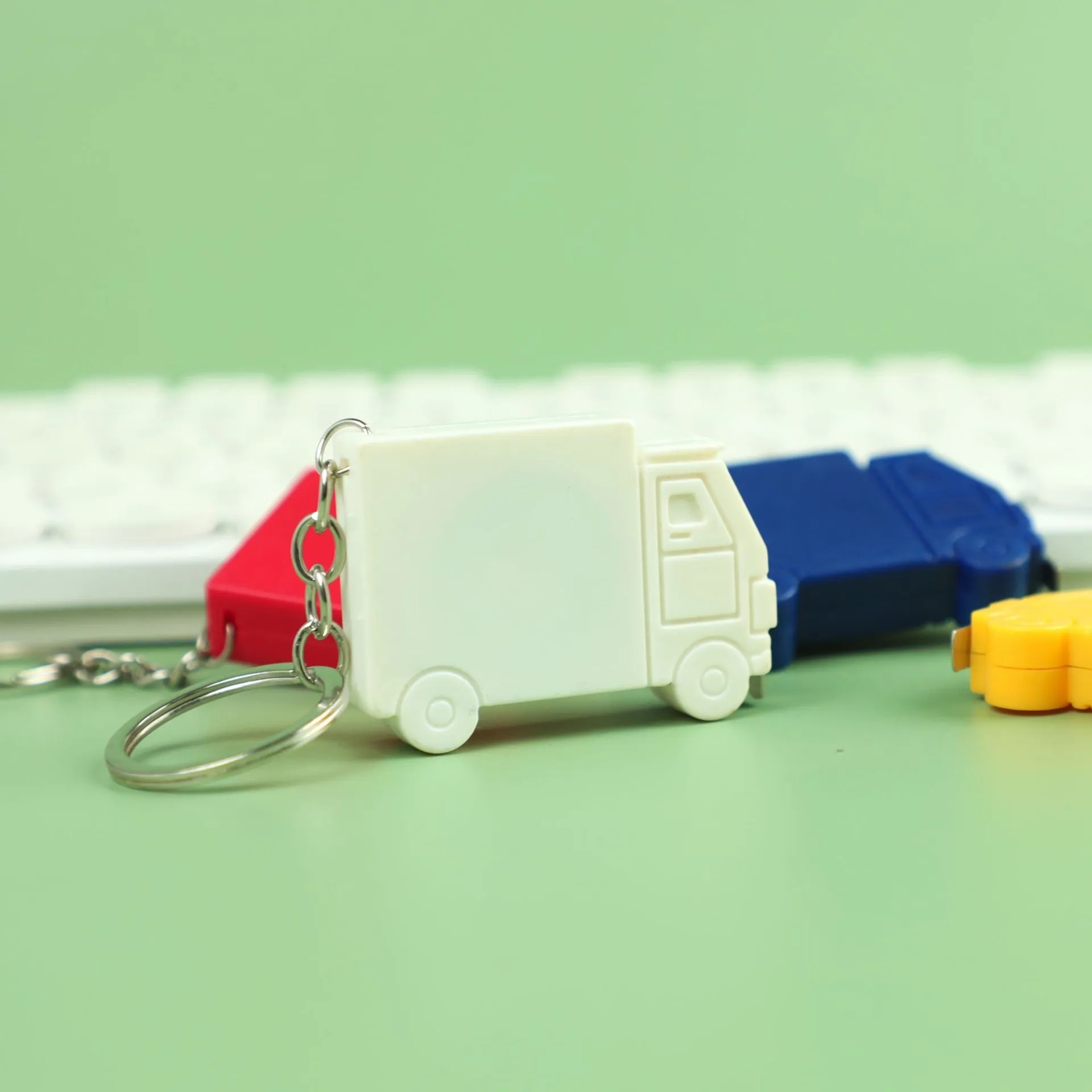 Mini Truck Shape Tape Measure with Keychain 5