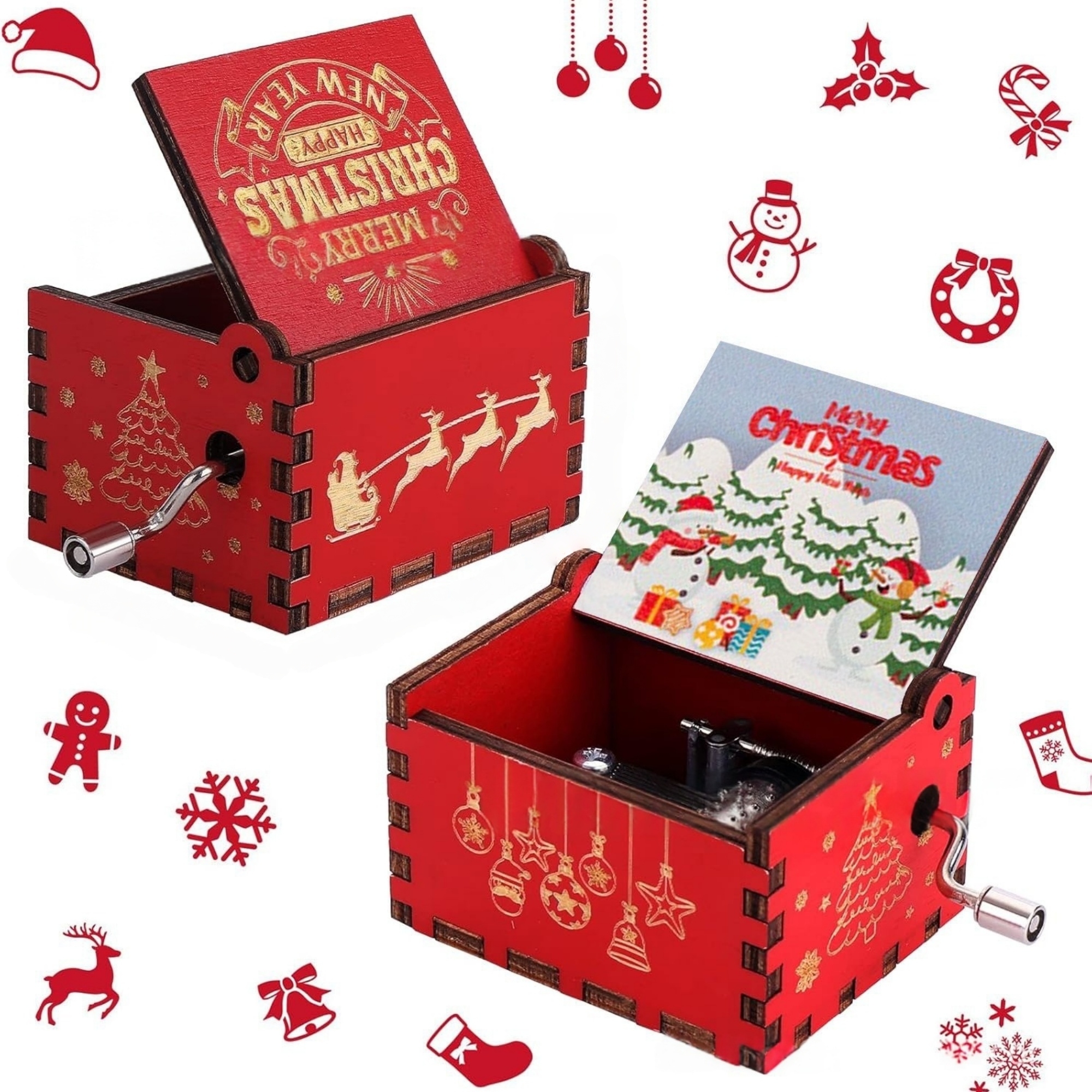 Christmas Music Box Gift 3