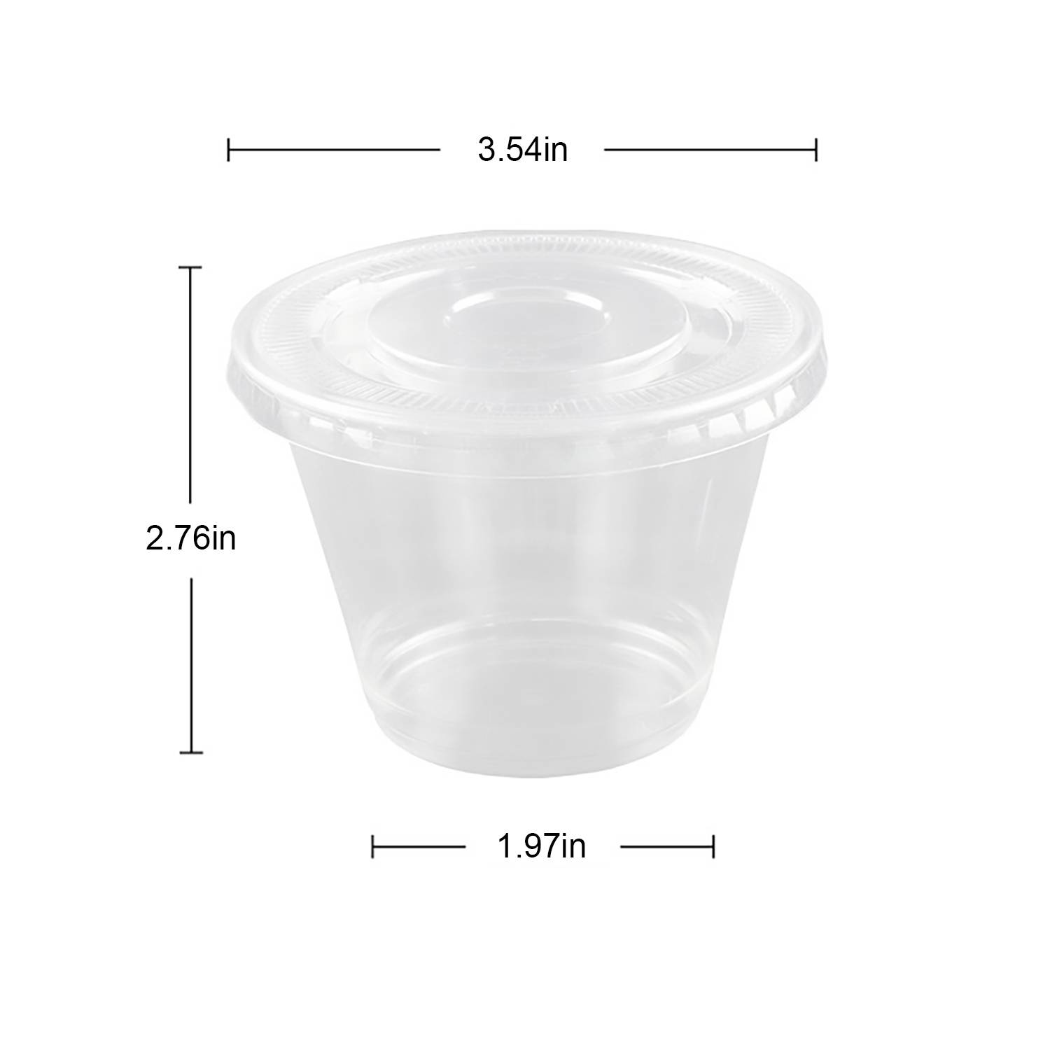 9oz Popular Internet Celebrity Mini Round Cake Cup 2