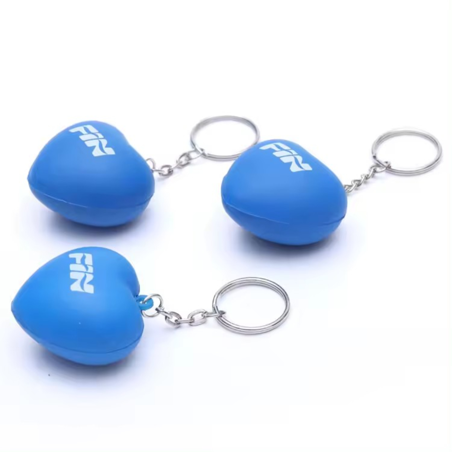 Heart Shaped Stress Reliever keychain 1