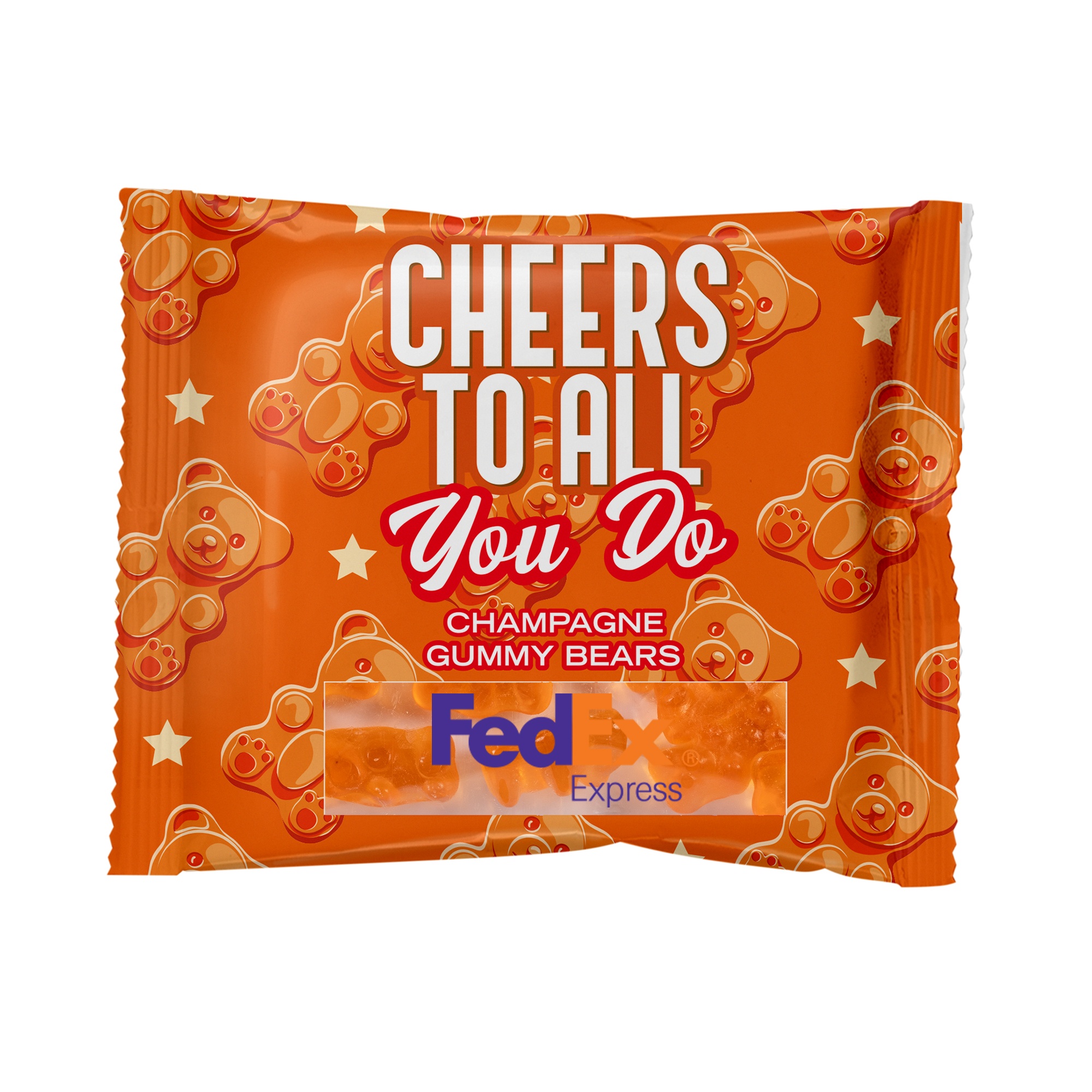 Candy By Color 2 oz. Full Color DigiBag™ with Gummy Bears 1