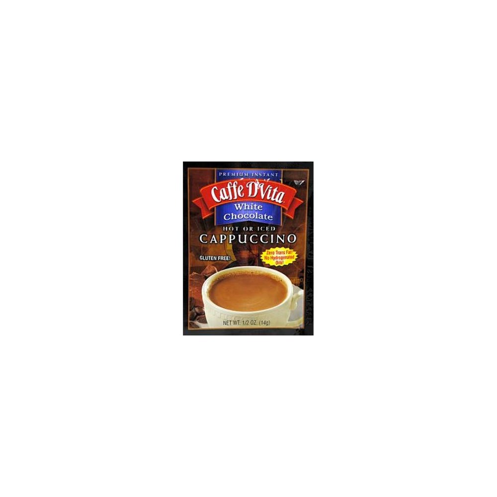 Caffe D'Vita&reg; Cappuccino - White Chocolate 0.5 oz