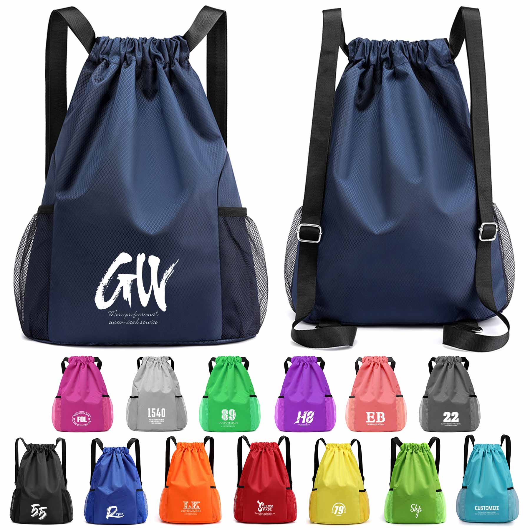 Sports Drawstring Backpack 1