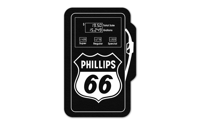 Gas Pump Vinyl Jar Opener 82
