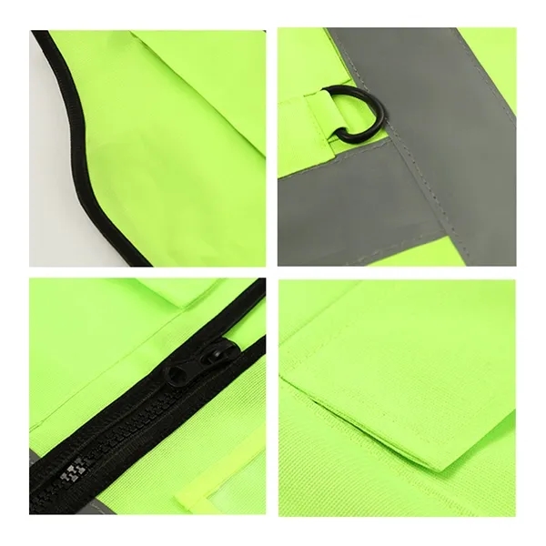 Class 2 Safety Vest With Extra Pockets 10