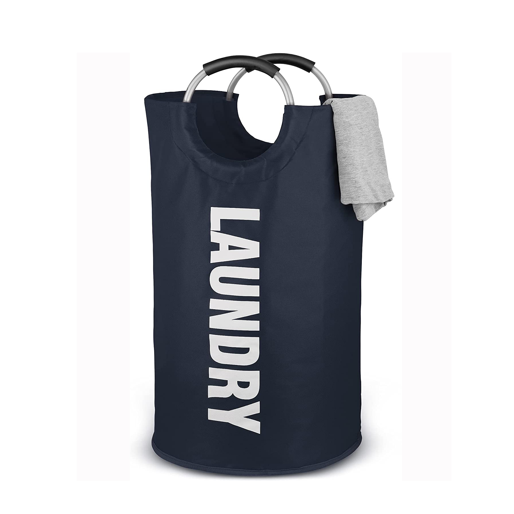 82 L Foldable Clothes Laundry Basket Bag 4
