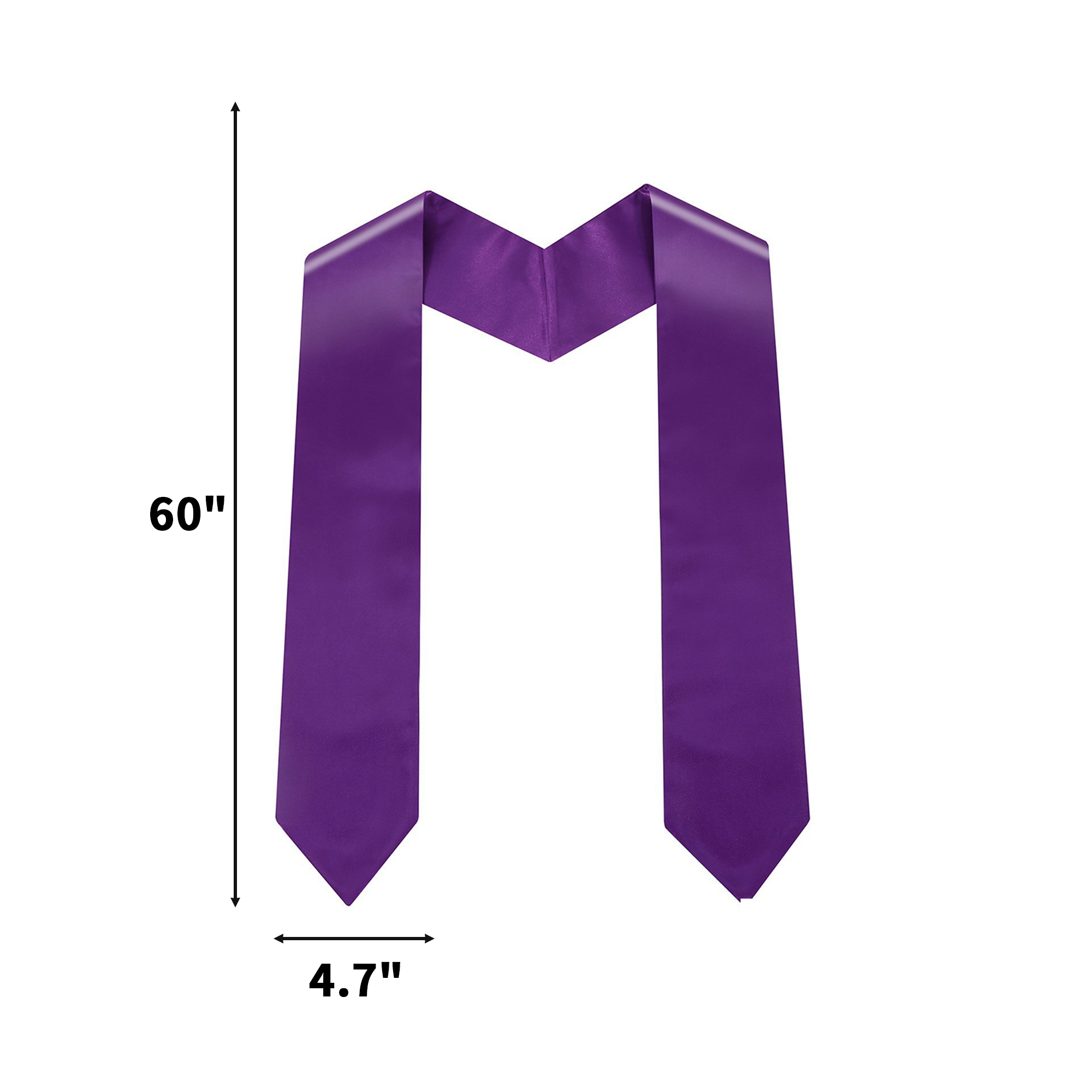 Polyester Fabric Graduation Stole Sash 17