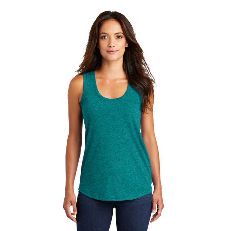 District Women's Perfect Tri Racerback Tank. 58