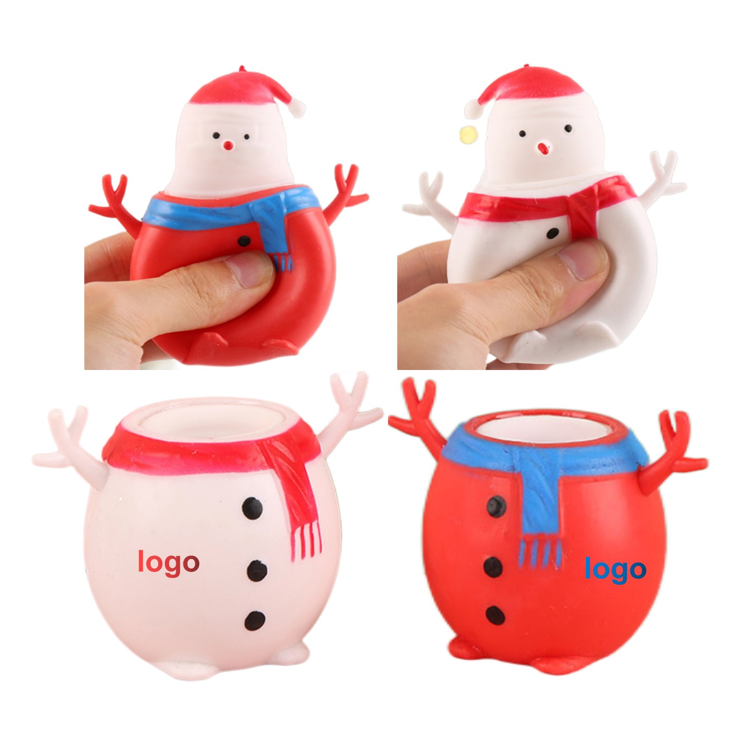 Popping Up Snowman Toy 3