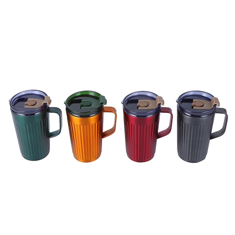 Custom 12oz Stainless Steel Travel Tumbler With Handle 6