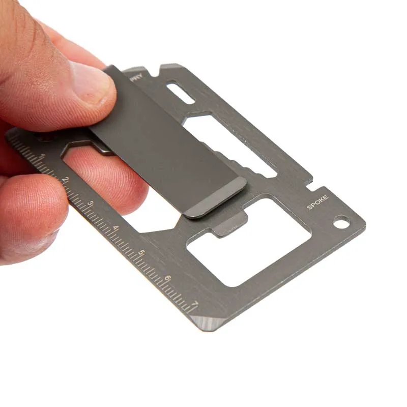 The Allegheny Multi-Tool Card with Money Clip 2