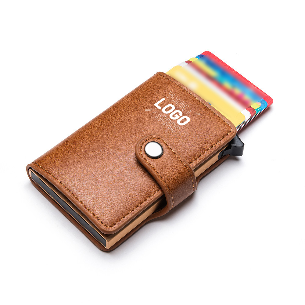 Front Pocket Minimalist Leather Slim Wallet RFID BlockingFro 2