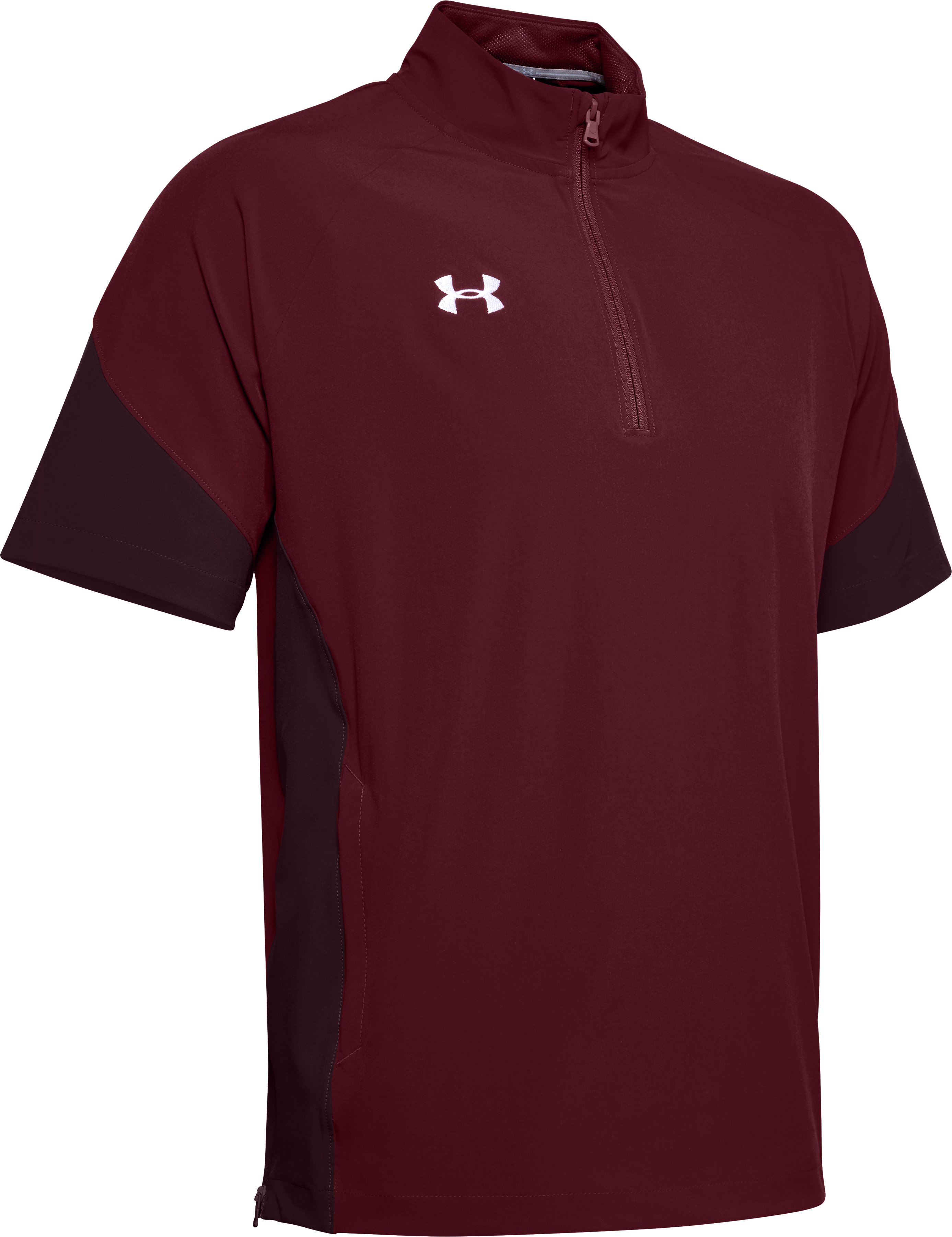 Men's UA Motivate Short Sleeve Zip 9