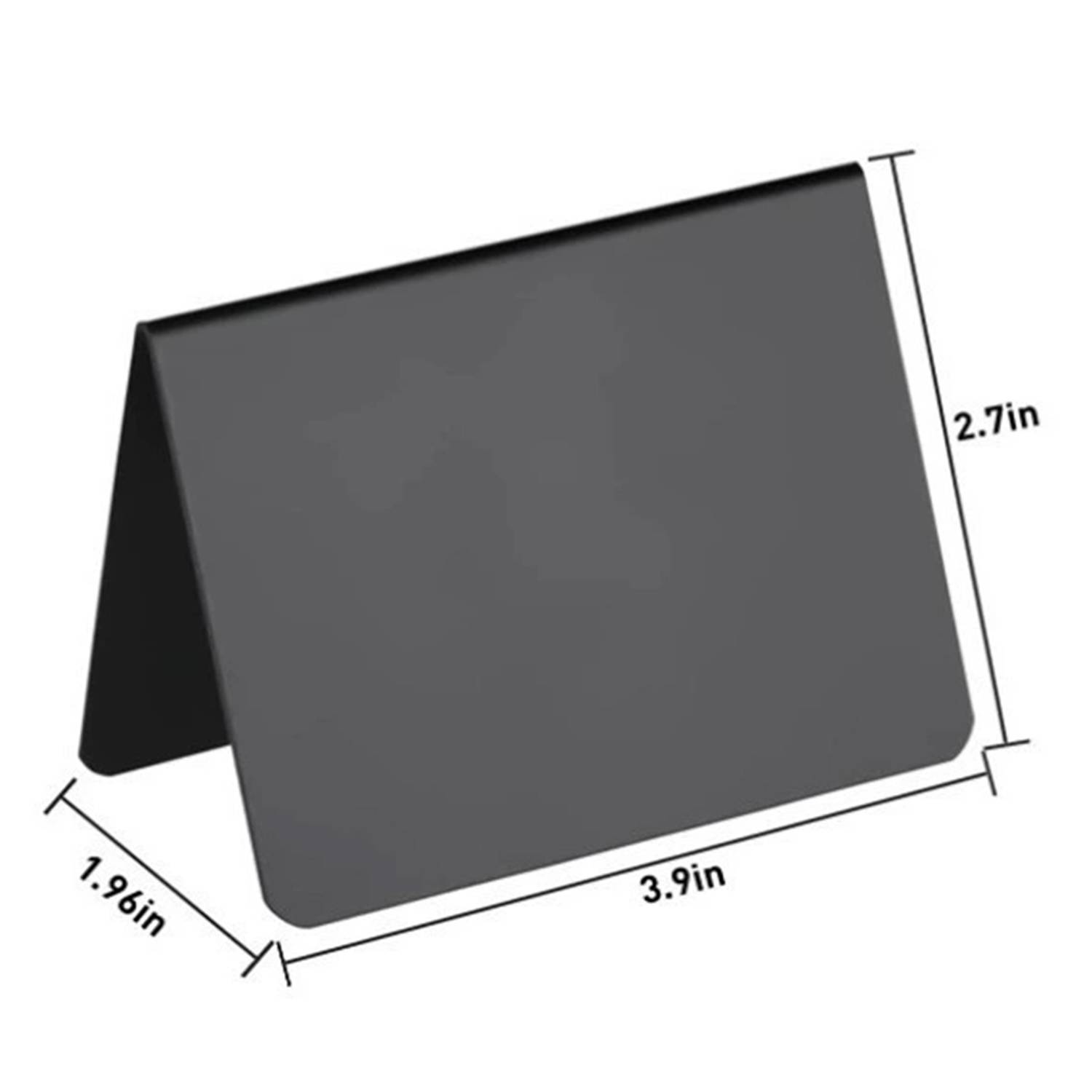 Erasable V-Shaped Standing Mini Chalkboard 4