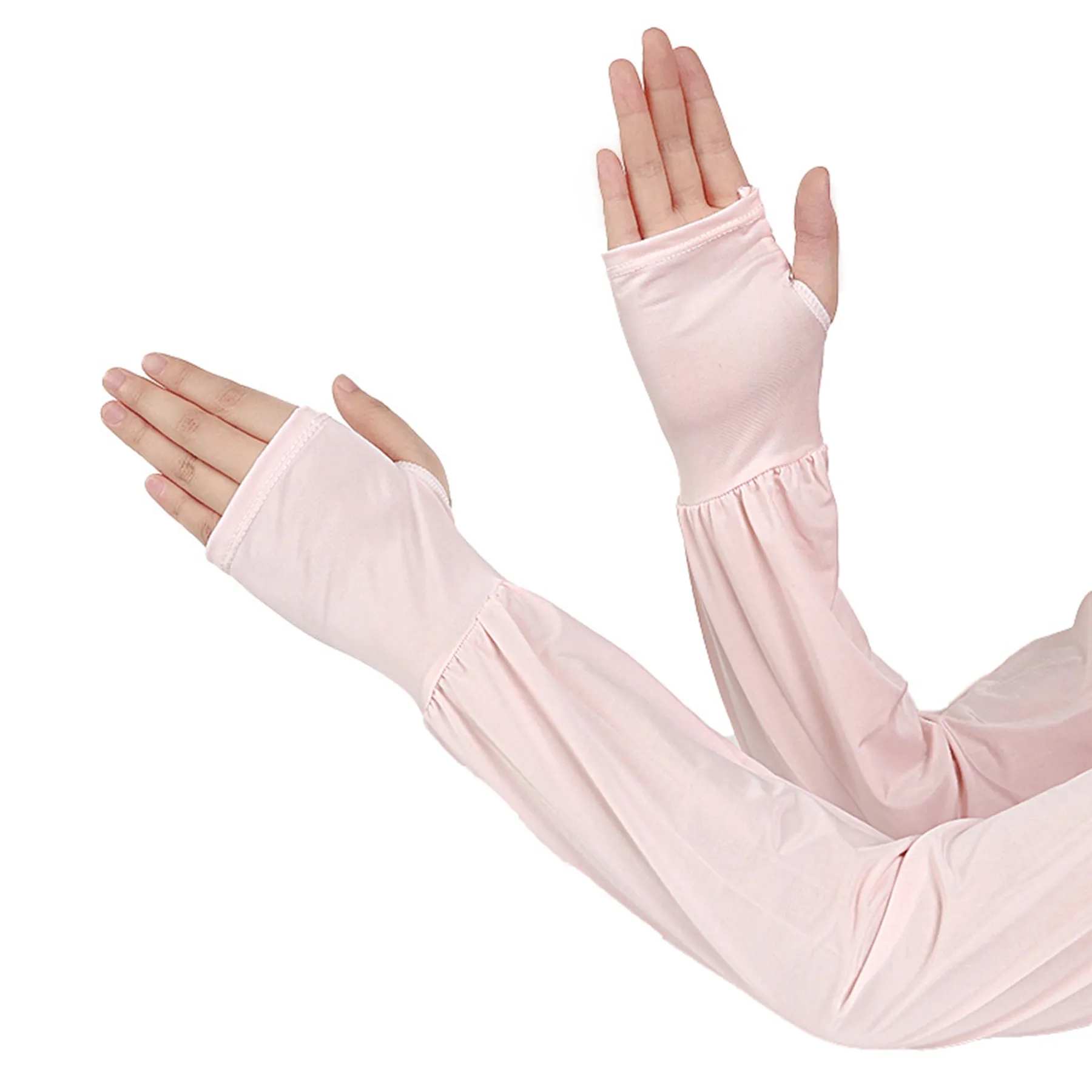 Nylon Summer Sunscreen Breathable Ice Silk Sleeves 3