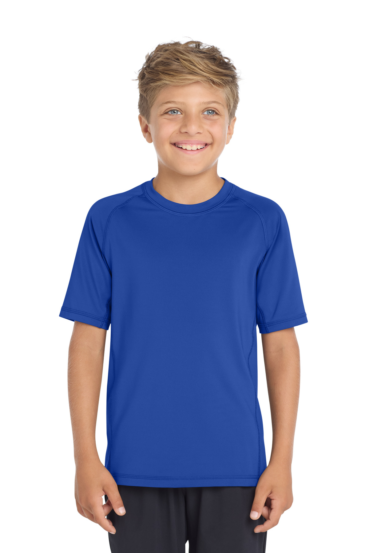 Sport-Tek Youth Rashguard Tee. YST470 17