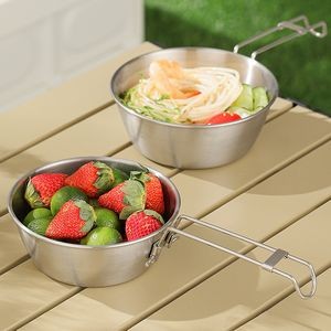 500 Ml Outdoor Foldable Handle Snow Slide Bowl 10