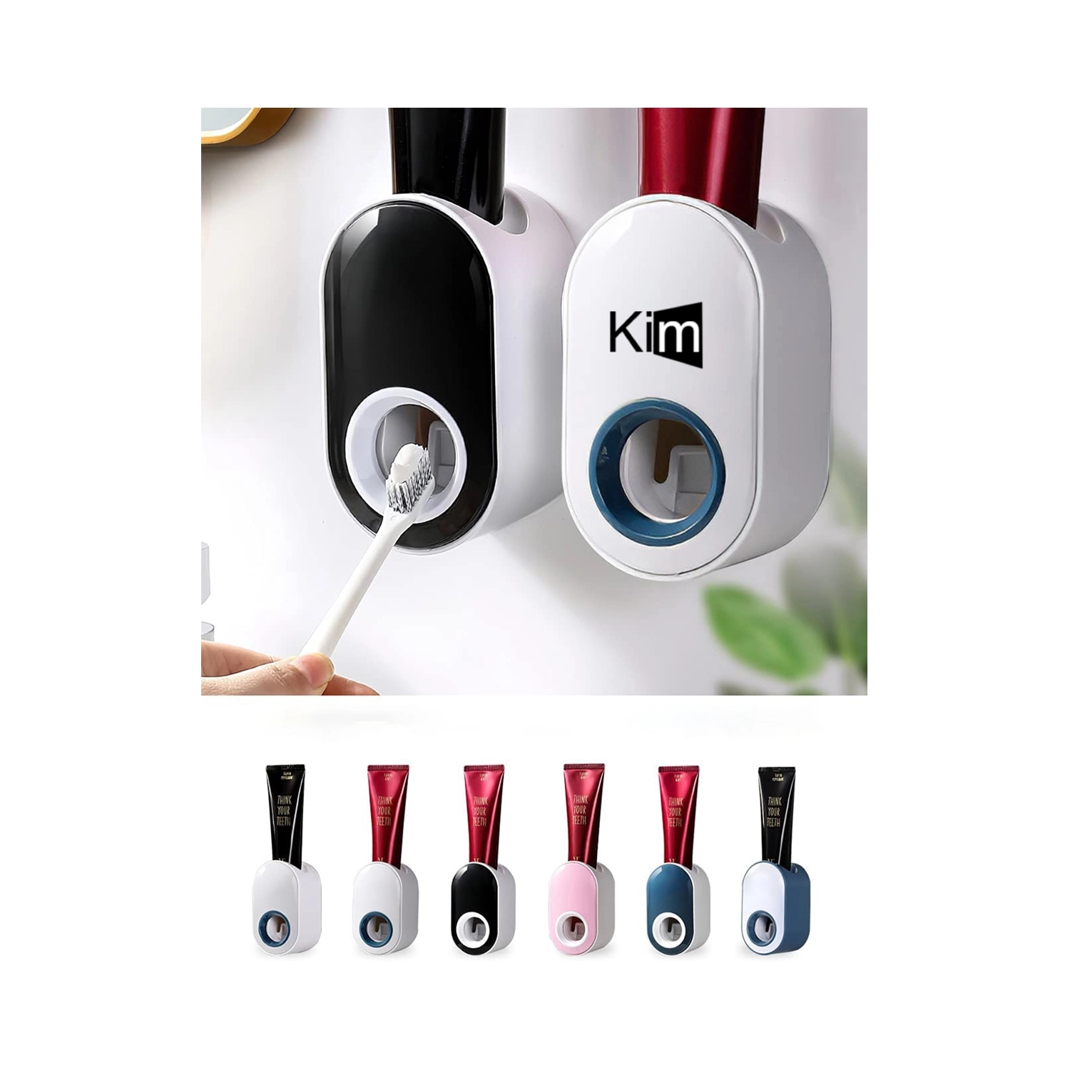 Wall-Mounted Automatic Toothpaste Squeezer 1