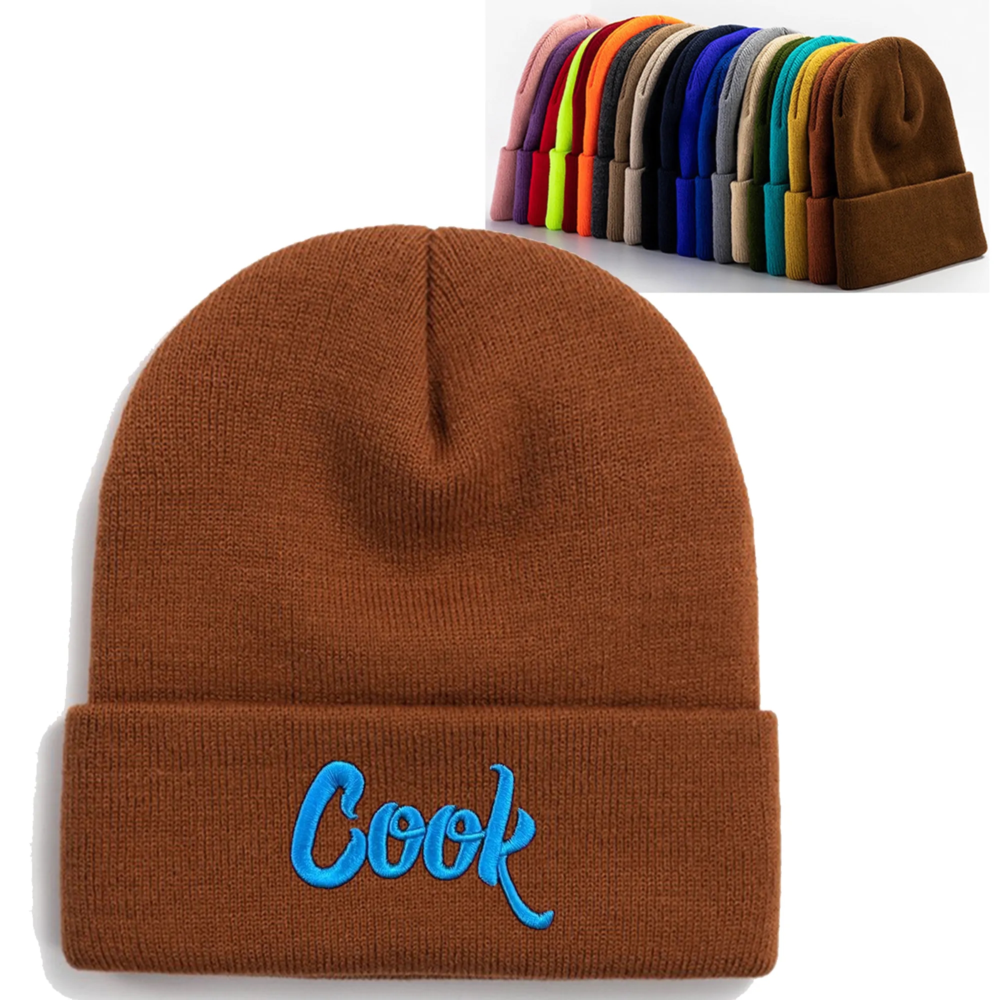 Adult Soft Knit Beanie Hat 4