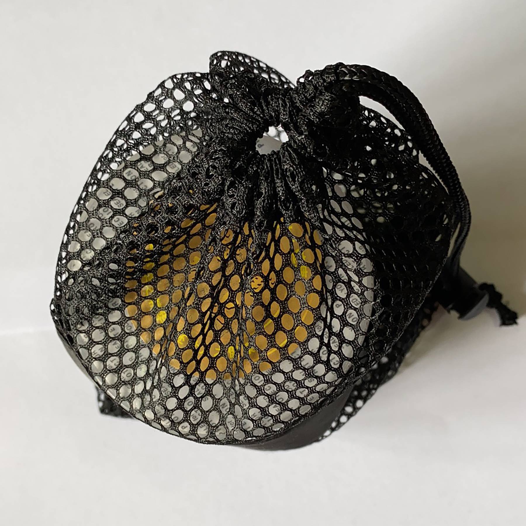 Sports Storage Dacron Net Mesh Drawstring Bag 4