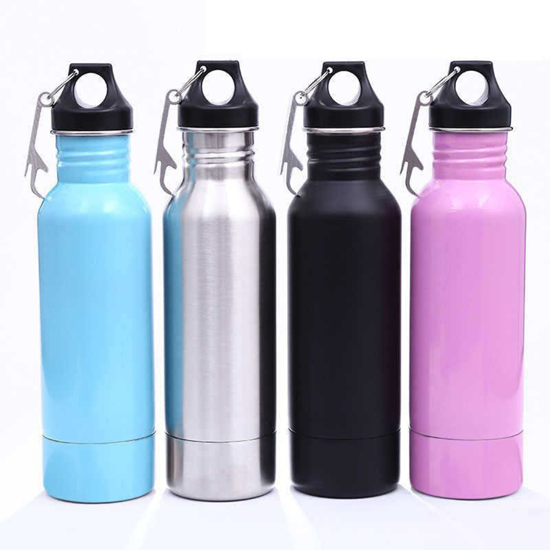 12oz Steel Insulator Resealing Beer Bottle Holder 3