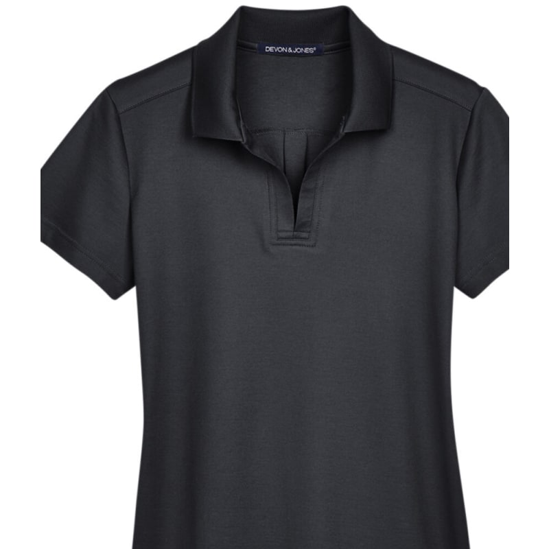 Devon & Jones CrownLux Performance™ Ladies' Plaited Polo 43