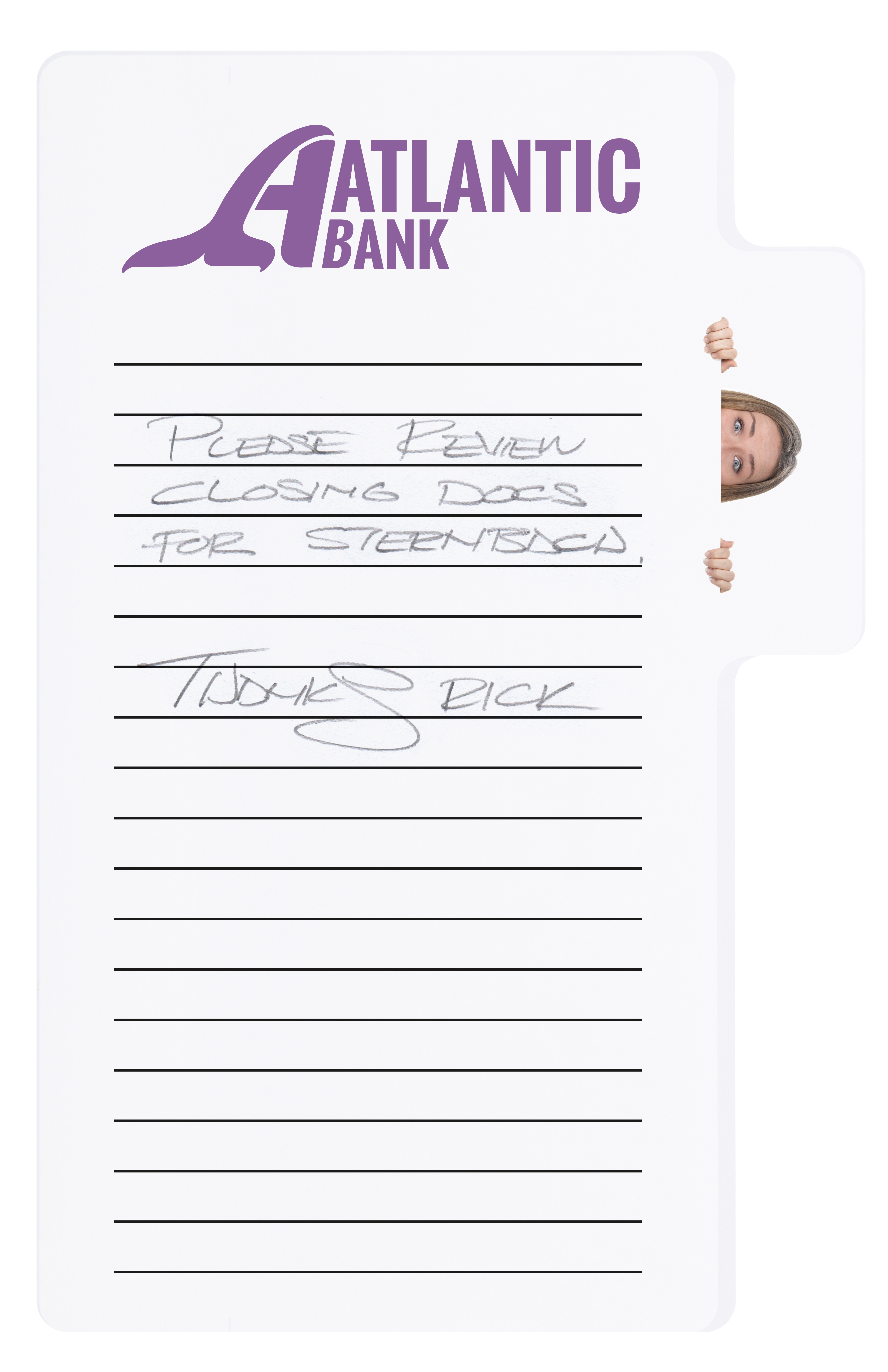 Souvenir® Sticky Note™ Memo Tabs™ Pad, 25 sheet 20