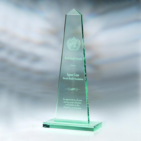 12" Award- Awards, Trophy-Obelisk _D302GA 2