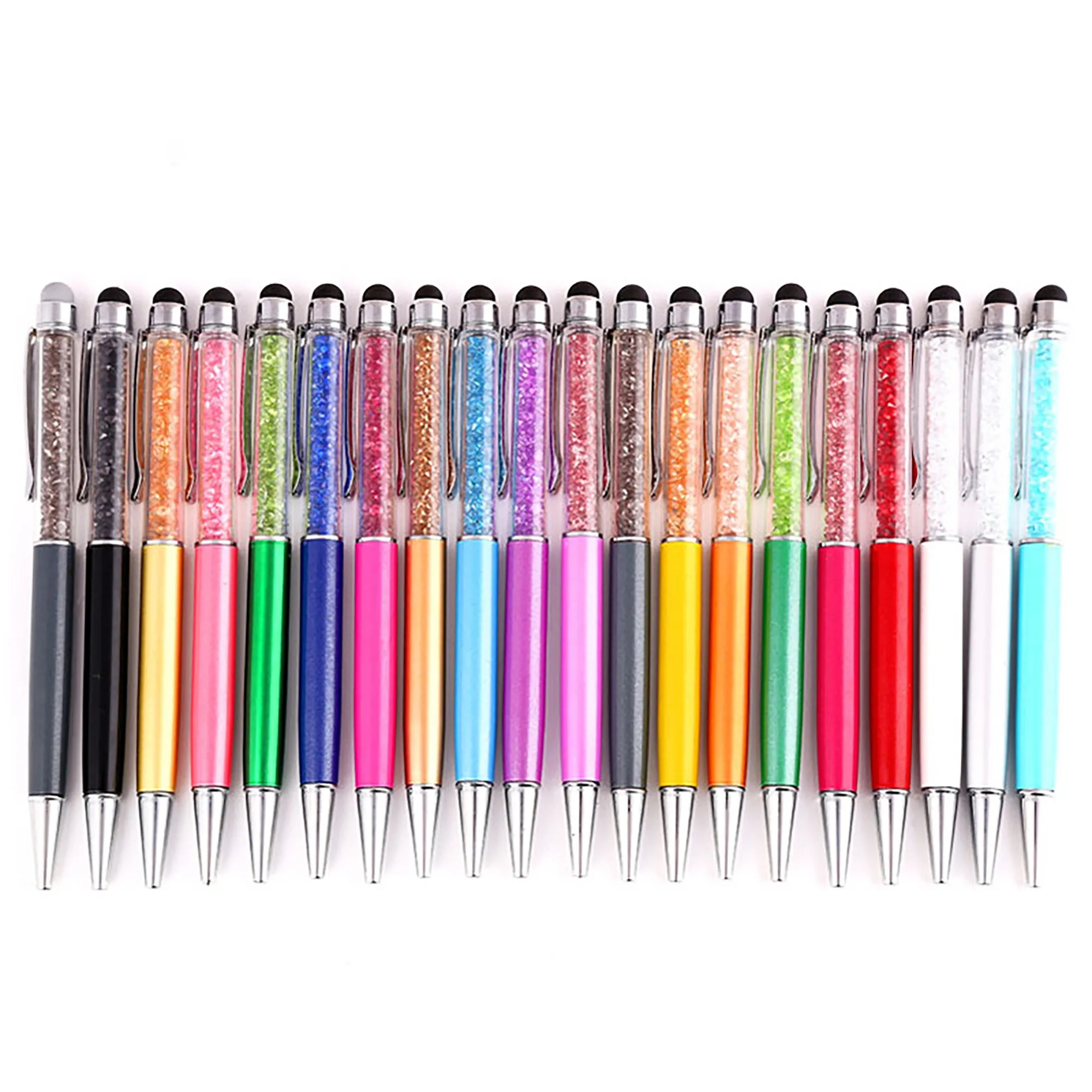 Crystal Ballpoint Pen with Stylus 9
