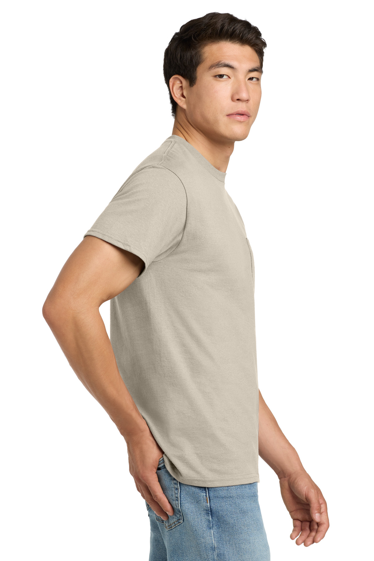 Gildan - Ultra Cotton 100% US Cotton T-Shirt with Pocket. 2300 9