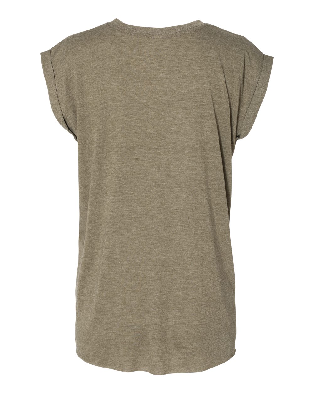 Women's Flowy Rolled Cuffs Muscle Tee - 8804 42