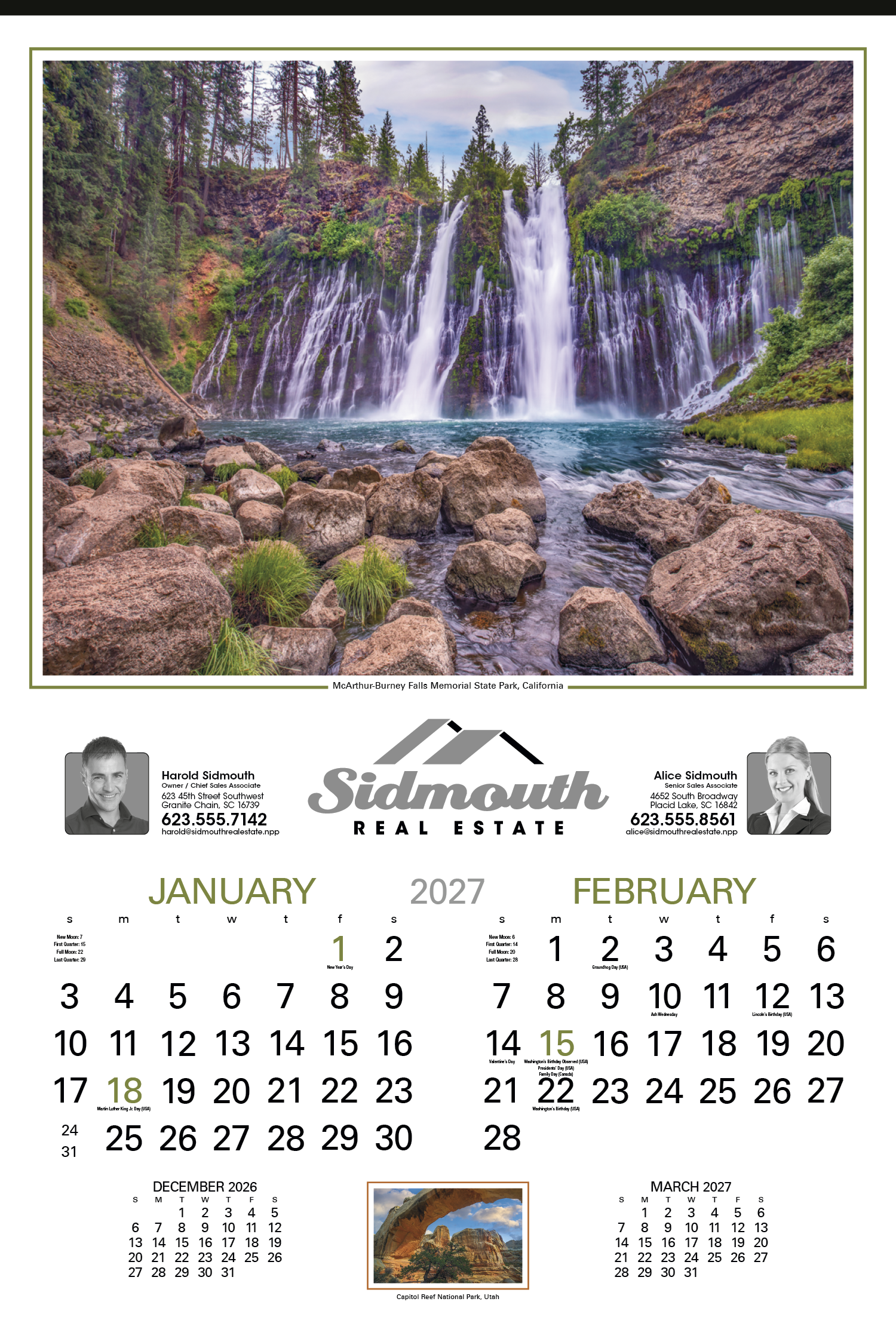 HotLine® Products Our Country® Executive Calendar 19