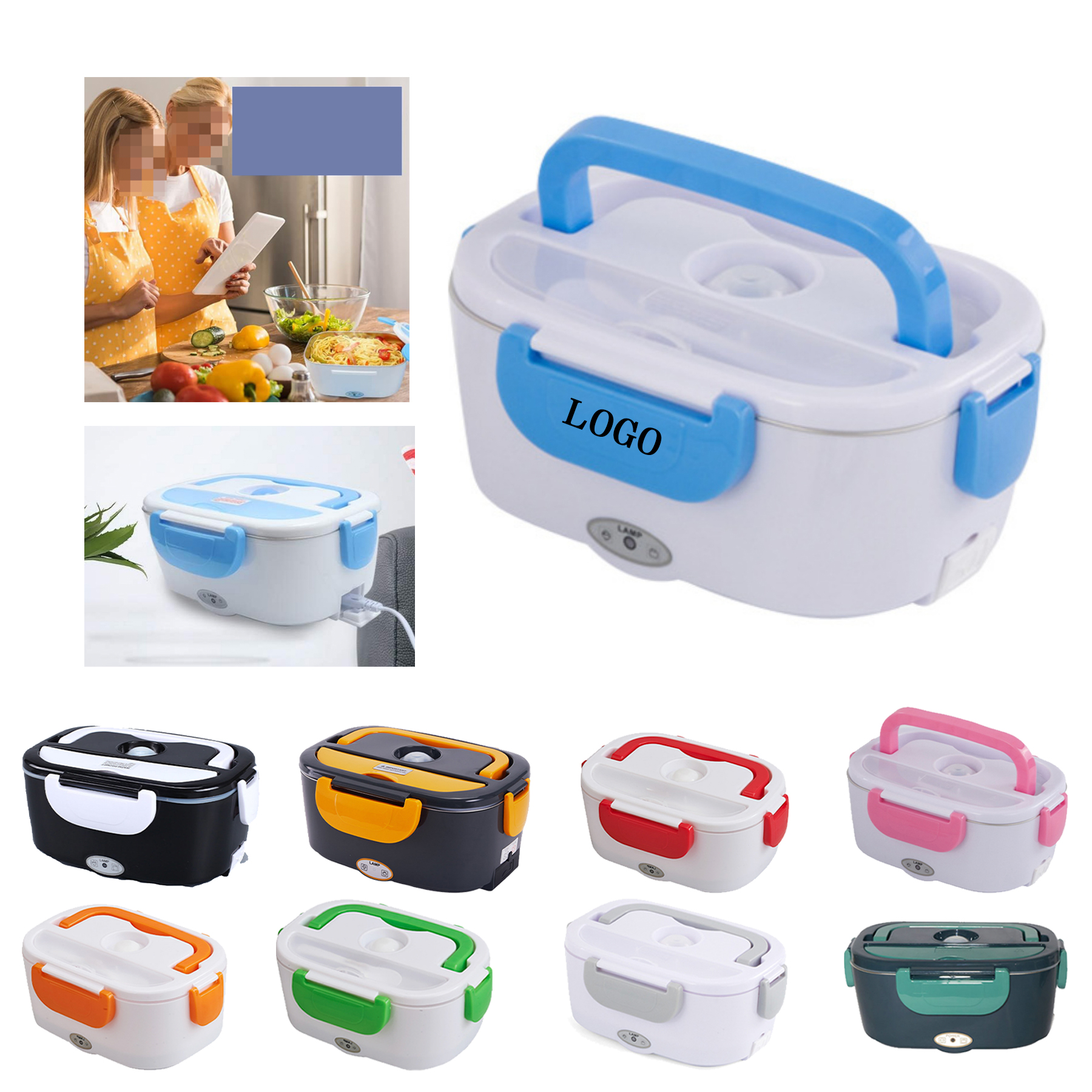 Electric Lunch Heated Lunch Box 4