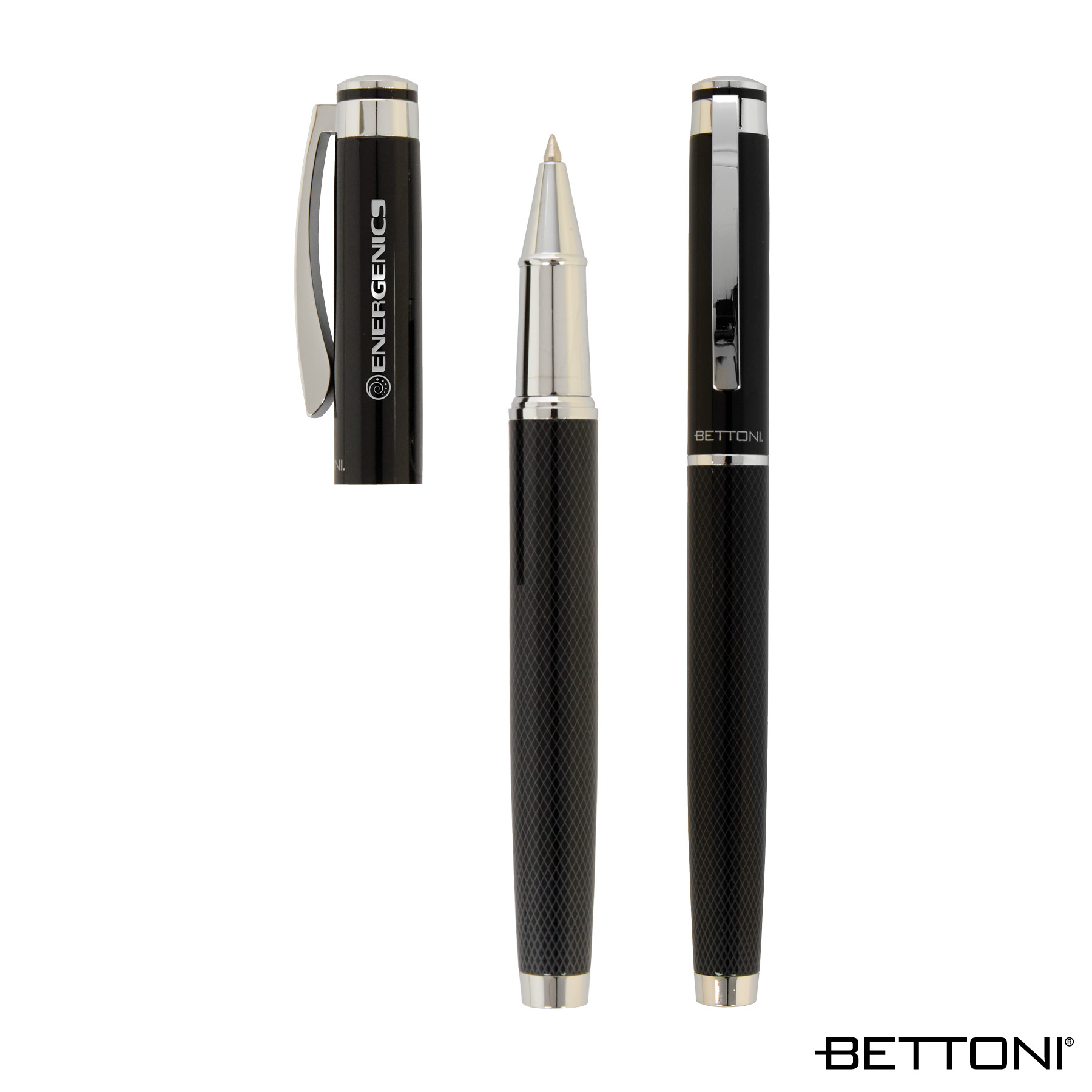 Bettoni® Lazio Recycled Brass  Cap-Off Rollerball Pen 1