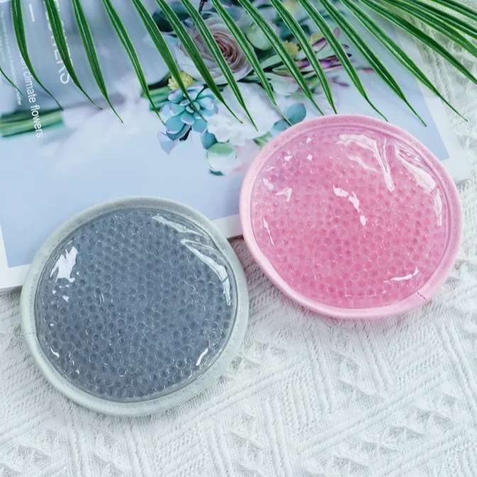 Round Hot/Cold Pack with Plush Backing 4