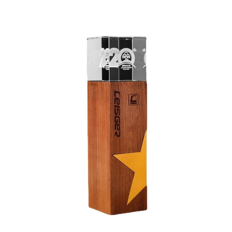 Metal and Wood Crystal Award 2